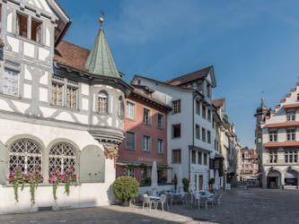 Old town walking tour in St.Gallen